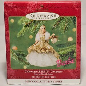 Hallmark Keepsake Ornament Celebration Barbie 2000